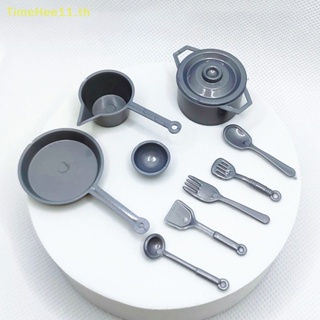 Timehee โมเดลส้อมจําลอง ขนาดเล็ก 1:12 สําหรับตกแต่งบ้านตุ๊กตา DIY TH