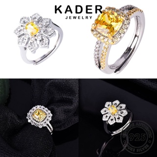 Kader Jewelry แหวนเงิน 925 ประดับไพลิน ทับทิม มรกต หรูหรา เครื่องประดับ สําหรับผู้หญิง M101