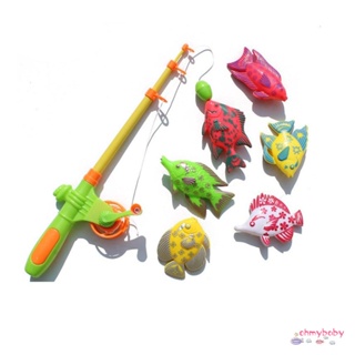 Creative 7 Pieces Fishing Toy Set Learning Education Play Game Toys For Little Boys &amp; Girls. ซื้อทันที เพิ่มลงในรถเข็น [N/2]