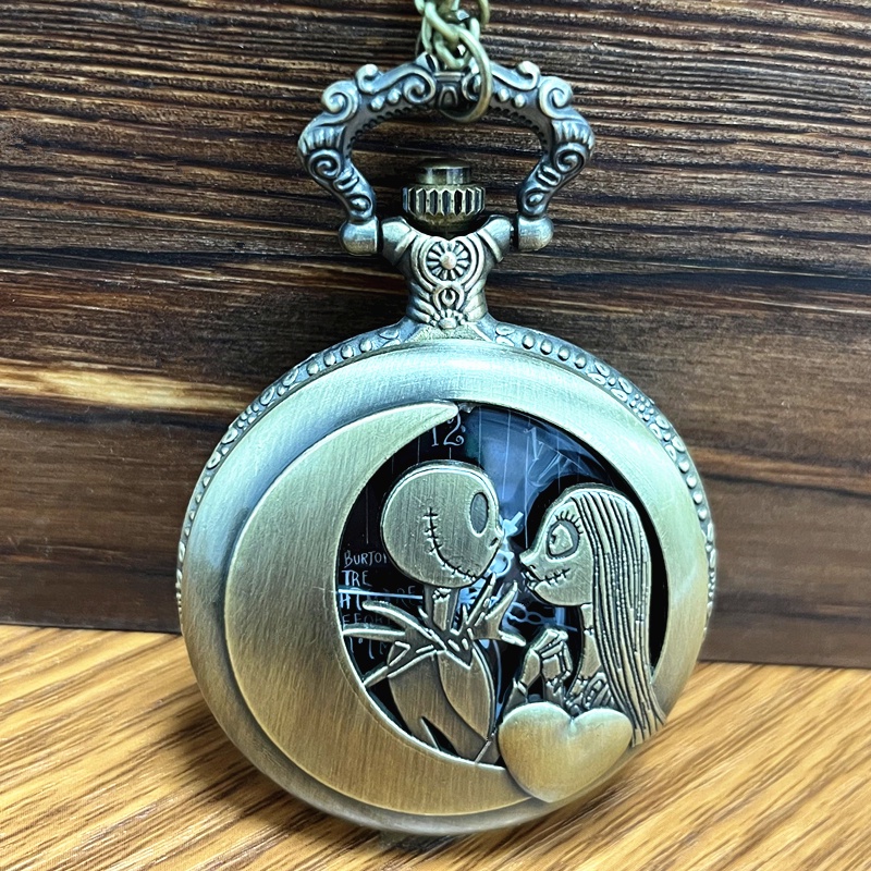 นาฬิกาพกคริสต์มาสอีฟวินเทจ