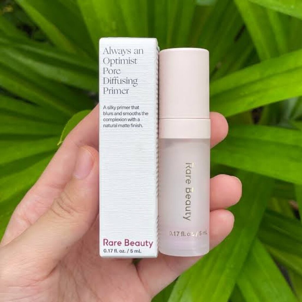 [ลด10% โค้ด “DDX10AUGW1“] พร้อมส่ง แท้ ไพรมเมอร์ ขนาดทดลอง RARE BEAUTY Always an Optimist Pore Diffusing Primer 5ml