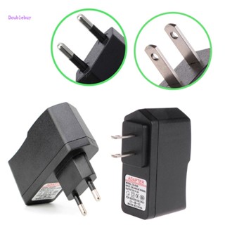 Doublebuy อะแดปเตอร์ชาร์จพาวเวอร์ซัพพลาย USB AC 100-240V ปลั๊ก EU สําหรับ DC 5V 2A 10W US