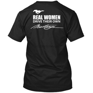 เสื้อยืด พิมพ์ลาย Real Drive Their Own Mustangs สําหรับผู้ชาย XS-4XL-5XL-6XL