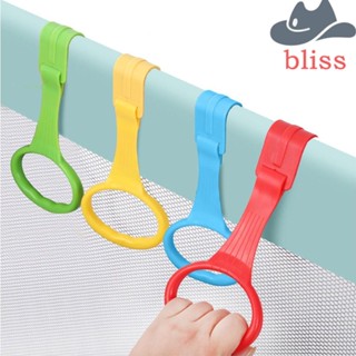 BLISS แหวนดึง แบบพลาสติก สีพื้น อุปกรณ์เสริม สําหรับเตียงนอนเด็ก