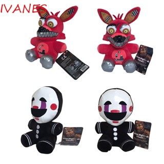 IVANES ตุ๊กตาฟิกเกอร์ อนิเมะ Chica Rabbit Duck FNAF Nightmare Freddy Bear ขนาด 18 ซม. ของเล่นสําหรับเด็ก