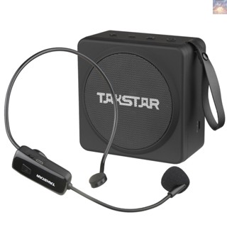 พร้อมส่ง TAKSTAR เครื่องขยายเสียงไร้สาย แบบพกพา พลังงานสูง ชาร์จได้ สําหรับครู UHF เครื่องเล่น MP3 และวิทยุ FM