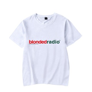 เสื้อยืดแขนสั้น คอกลม พิมพ์ลายโลโก้มหาสมุทรอิตาลี Blondedradio Merch สไตล์คลาสสิก แฟชั่นสําหรับผู้ชาย