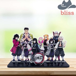 BLISS สแตนดี้อะคริลิค ตั้งโต๊ะ ลายอนิเมะญี่ปุ่น Inosuke Hashibira Tanjiro Kamado Nidouzi Kimetsu no Yaiba Demon Slayer