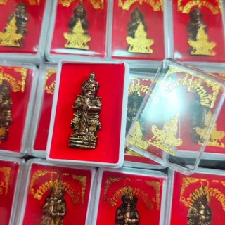 ท้าวเวสสุวรรณโณ100องค์บรรจุตลับกำมะหยี่สีแดง1ลัง100องค์ พระตลับท้าวเวส100องค์ท้าวเวสสุวรรณ