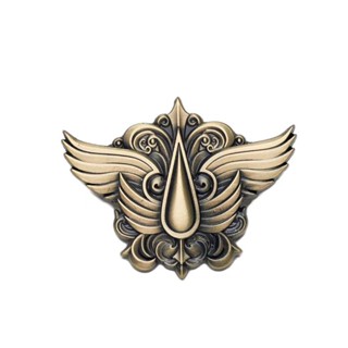 [0706]SDY Niche Original Star Casting Warhammer 40K Peripheral Holy Blood Angel Group Emblem Brooch Fashion Elegant and Personalized Sweet Cool