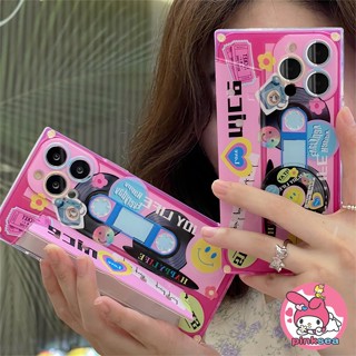 เคสซิลิโคน TPU ลายหน้ายิ้ม กันตก สําหรับ iPhone 14 13 12 11 Pro Max