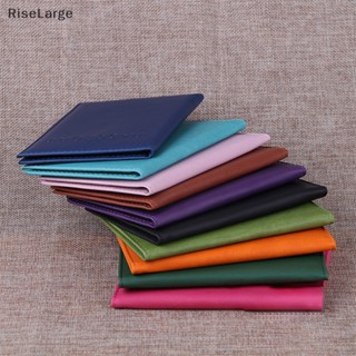 [RiseLarge] ใหม่ ปกหนัง PU สําหรับใส่หนังสือเดินทาง บัตรประชาชน หนังสือเดินทาง