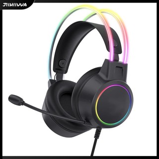 Jl- X15 Pro Onikuma Rgb หูฟังเกมมิ่ง พร้อมไมโครโฟน 3.5 มม. สําหรับ Xbox Ps5 Ps4 Switch