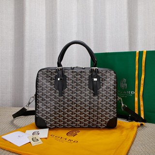 พรี​ ราคา10400 Goyard กระเป๋าถือ กระเป๋าสะพาย กระเป๋าสะพายข้าง กระเป๋าเอกสาร35x25x7