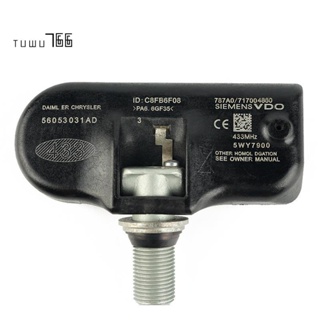 56053031เซนเซอร์วัดความดันลมยางรถยนต์ TPMS 433MHz TS-CH10 สําหรับ Chrysler Dodge Jeep