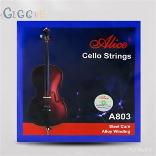[พร้อมส่ง] ชุดสายเซลโล่ alice a803 C-G-D-A ขนาด 4/4 3/4