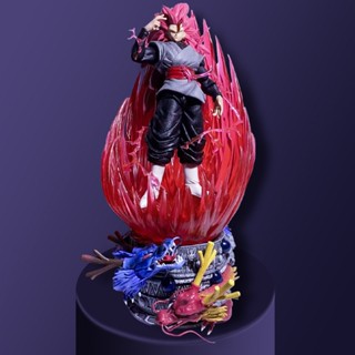 [New product in stock] Dragon Ball hand-made giant wave model game Super three Wukong Peach Red Black Wukong hand-made model statue birthday gift GS30