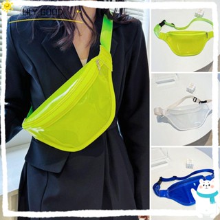 LILY กระเป๋าคาดอก กระเป๋าคาดเอว เลเซอร์ใส สีสันสดใส แฟชั่นสําหรับสตรี