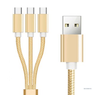 Lucky สายชาร์จ USB A 2 0 ถึง 3 USB Type C สําหรับชาร์จโทรศัพท์มือถือ