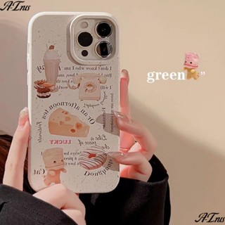 เคสโทรศัพท์มือถือ กันกระแทก ลายขนมปัง 1311 14pro 78p 12ins 14 max R0NL