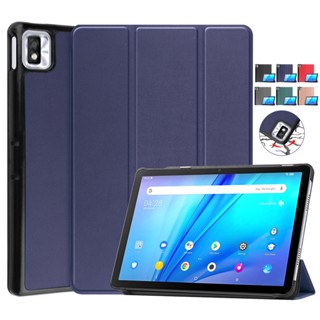 เคสแท็บเล็ต PC แบบแข็ง ฝาพับ พร้อมขาตั้ง สําหรับ TCL TAB 10S Smart Case 9080G 9081X 10.1 นิ้ว TCL TAB 10S 2022