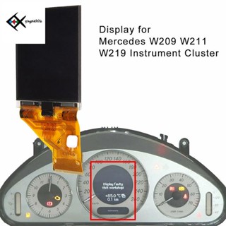 เกจวัดคลัสเตอร์รถยนต์ หน้าจอ LCD สําหรับ Mercedes E-Class E320 E350 E500 E55 E63 W209 W211 W219