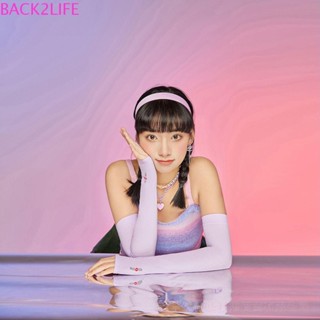 BACK2LIFE ปลอกแขนกันแดด ผ้าเรยอน ระบายอากาศ สีพื้น เหมาะกับใส่ขี่จักรยานกลางแจ้ง สําหรับผู้หญิง