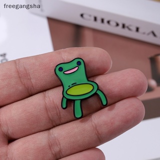 [FREG] Cartoon Animal Enamel Pins Custom Cute Froggy Chair Brooches Lapel Badges Anime Inspiration Jewelry Gift For Kids Friends FDH
