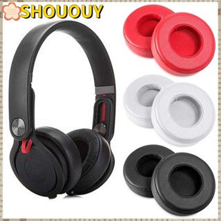 SHOUOUY แผ่นโฟมครอบหูฟัง แบบเปลี่ยน สําหรับ Beats MIXR 1 คู่