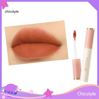 Chicstyle ลิปสติก เนื้อแมตต์กํามะหยี่ 24 กรัม สําหรับผู้หญิง