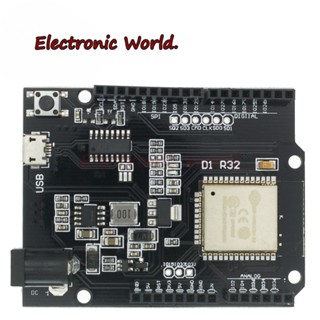 Esp32 บอร์ดไมโครคอนโทรลเลอร์ บลูทูธไร้สาย WIFI D1 Mini สําหรับ Arduino UNO R3 D1 R32 CH340 4M