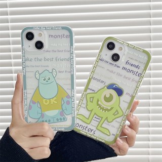 เคสโทรศัพท์มือถือ แบบนิ่ม ลายการ์ตูนมอนสเตอร์ สําหรับ Infinix NOTE30 vip 30i 30pro hot 30i hot 20i 30 paly note12 G96 SMART7 smart6plus SPARK10 pro spark go 2023