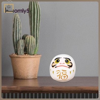 [Homyl5] รูปปั้นตุ๊กตา Daruma เซรามิค ขนาดเล็ก สไตล์ญี่ปุ่น สําหรับตกแต่ง