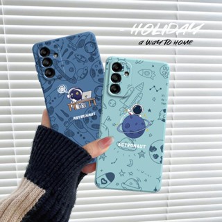 เคส Samsung A04S A14 A54 A34 เคสโทรศัพท์มือถือ ซิลิโคน ลาย Nasa SSGS สําหรับ Samsung A14 A54 A24 A34 A04S A13 5G A54 A14