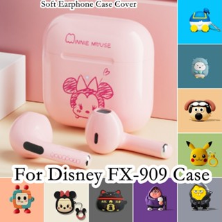 【Case Home】เคสหูฟัง แบบนิ่ม ลายการ์ตูนฉลาม สําหรับ Disney FX-909 FX-909 NO.2