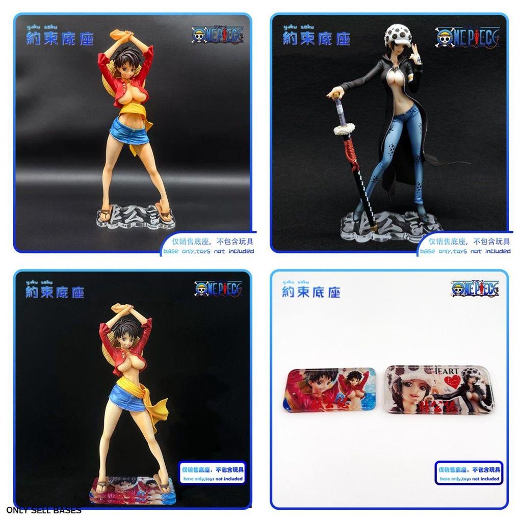 แพลตฟอร์มฐานอะคริลิคใส One Piece DOFLAMINGO LUFFY