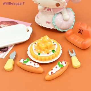 [WillBesugarT] ขนมปังเรซิ่นจําลอง ขนาดใหญ่ สําหรับตกแต่งบ้านตุ๊กตา DIY