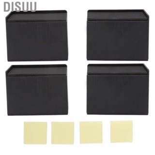 Disuu 4X Furniture Riser Skid Resistant Rubber L Shape Couch Risers For Bed Chair MU