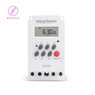 Sinotimer TM630A-2 กระดิ่งควบคุมเวลา ไฟนีออน 220V สําหรับเวที