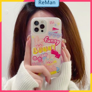 เคสโทรศัพท์มือถือ ลายการ์ตูนกระต่ายสเก็ตบอร์ดน่ารัก สําหรับ Apple Iphone 11 14Promax 12 13 14Promax 14plus 13 12pro 12 11 pro max Xr Xs max 7 8 Plus 13 pro max 13 12 12pro 11promax