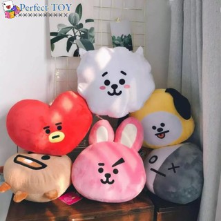 หมอนตุ๊กตานุ่ม รูปการ์ตูน PS KPOP BTS SHOOKY RJ COOKY TATA เหมาะกับของขวัญ สําหรับตกแต่งบ้าน