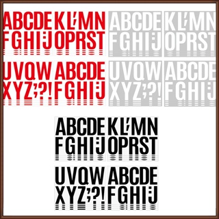 Jaz สติกเกอร์ไวนิล ลายตัวอักษร ขนาดใหญ่ 4 นิ้ว มีกาวในตัว สําหรับติดตกแต่งกล่องจดหมาย 24 แผ่น 272 ชิ้น