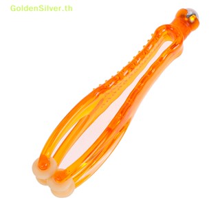 Goldensilver ลูกกลิ้งนวดมือ ข้อต่อนิ้วมือ สีเงิน สําหรับดูแลคีย์บอร์ด 1 ชิ้น