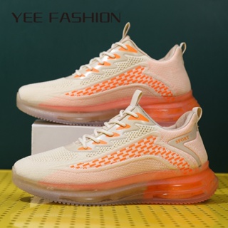 YEE Fashion รองเท้า ผ้าใบผู้ชาย ใส่สบาย สินค้ามาใหม่ แฟชั่น ธรรมดา เป็นที่นิยม ทำงานรองเท้าลำลอง High quality ทันสมัย Beautiful คุณภาพสูง D93D088 37Z230910