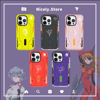 เคสโทรศัพท์มือถือ TPU ใส กันกระแทก ลายการ์ตูนอนิเมะ Neon Genesis Evangelion คุณภาพสูง สําหรับ iPhone 14 13 12 Pro Max 11