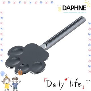 Daphne เครื่องบีบยาสีฟัน โลหะ สเตนเลส ลายการ์ตูน สีครีม สําหรับครอบครัว