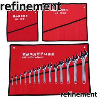 Refinement กระเป๋าจัดเก็บเครื่องมือประแจ หลายช่อง