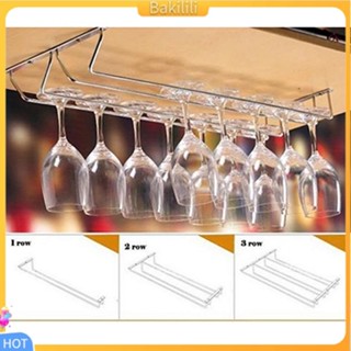 [Bakilili] มาใหม่ ชั้นวางแก้วไวน์ แบบแขวน สําหรับบ้าน บาร์ ห้องรับประทานอาหาร