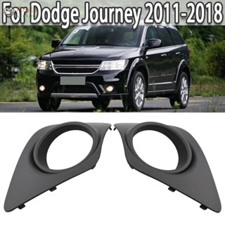 ไฟตัดหมอก 2 ชิ้น / 1 คู่ 68088687Aa พลาสติก ABS สีดํา สําหรับ Dodge Journey 2011-18