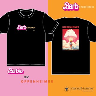 【2023】BARBENHEIMER SHIRT BARBIE OPPENHEIMER SHIRT BAJU MOVIE UNISEX